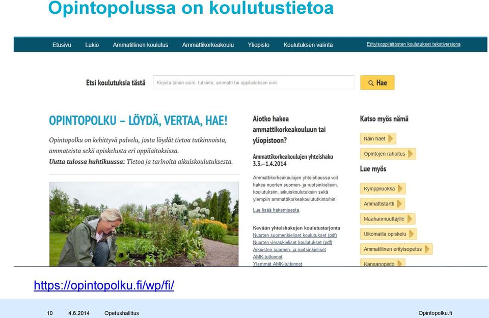 koulutustietoa