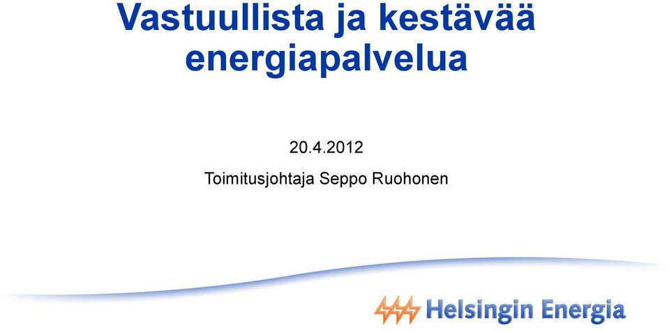 energiapalvelua 20.4.