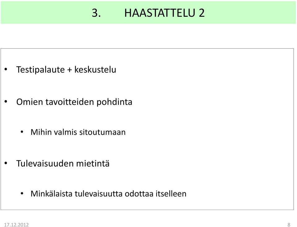 sitoutumaan Tulevaisuuden mietintä