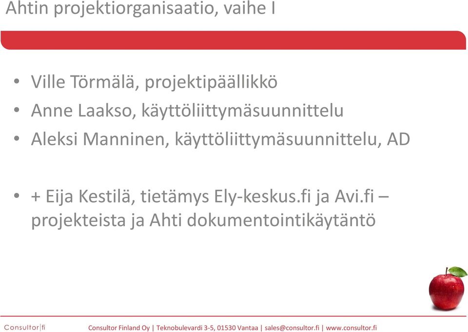 Aleksi Manninen, käyttöliittymäsuunnittelu, AD + Eija