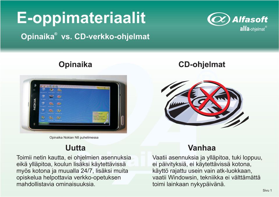 mahdollistavia ominaisuuksia.