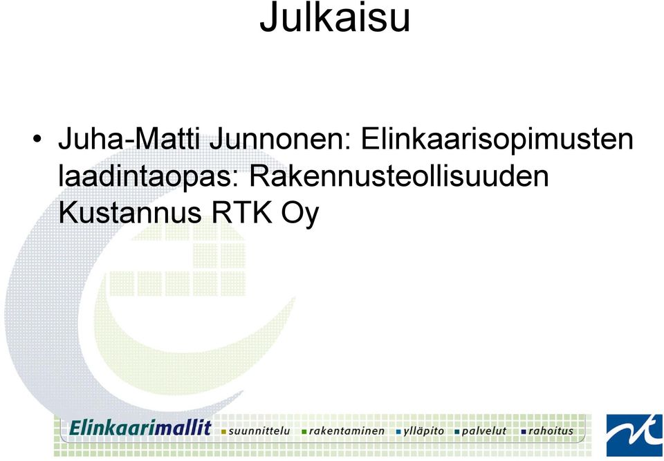 Elinkaarisopimusten