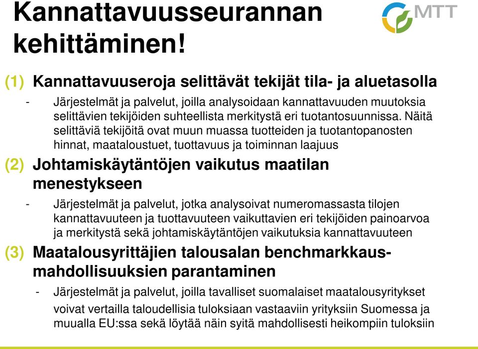 tuotantosuunnissa.