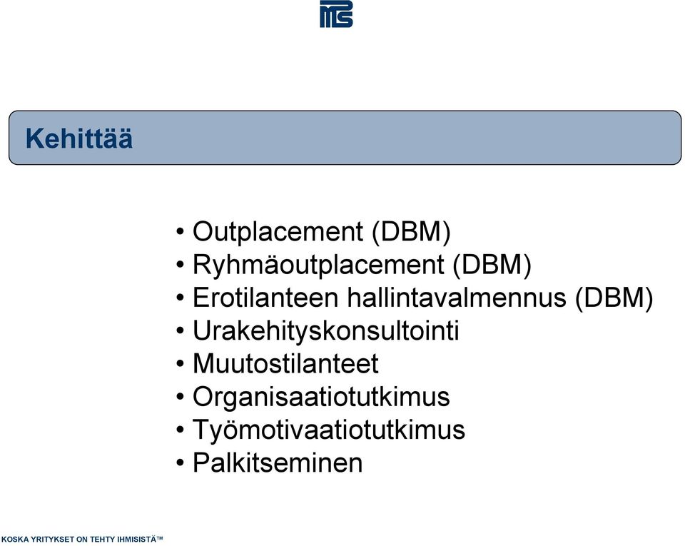 Urakehityskonsultointi Muutostilanteet
