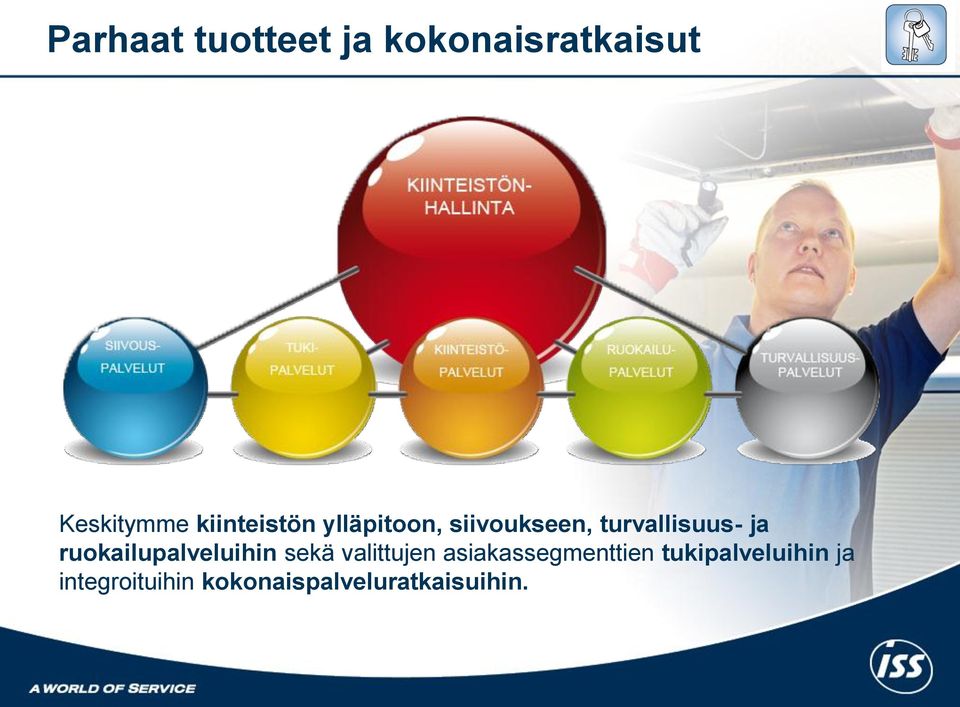 ruokailupalveluihin sekä valittujen asiakassegmenttien