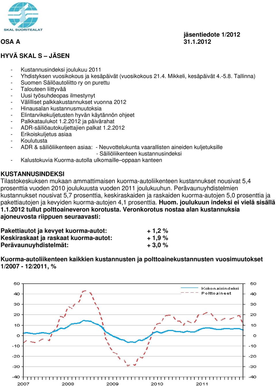 Elintarvikekuljetusten hyvän käytännön ohjeet - Palkkataulukot 1.2.