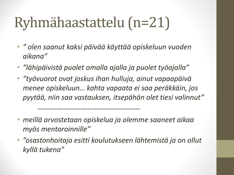 jos pyytää, niin saa vastauksen, itsepähän olet tiesi valinnut ------------------------------------------- meillä