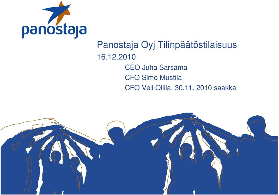 Mustila CFO Veli Ollila, 30.11.