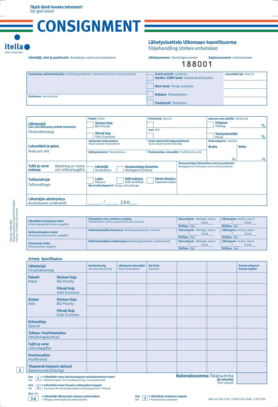 antal Y-tunnus 53864-4 FO-nummer