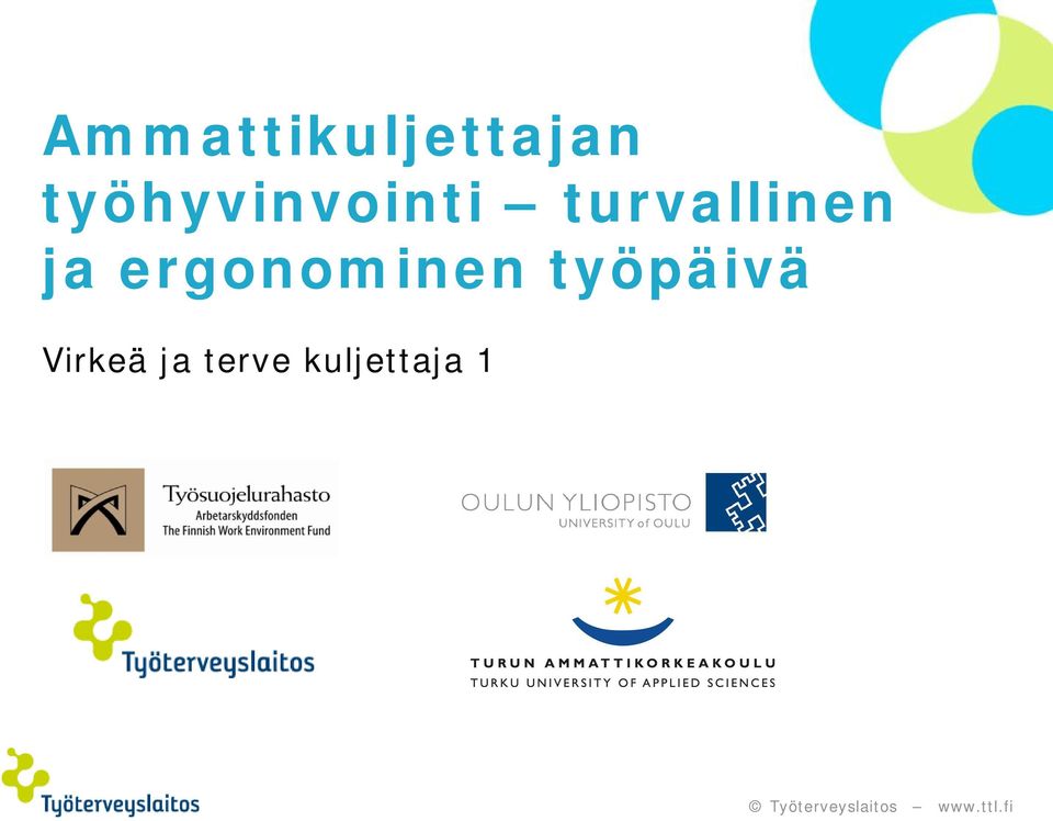 turvallinen ja