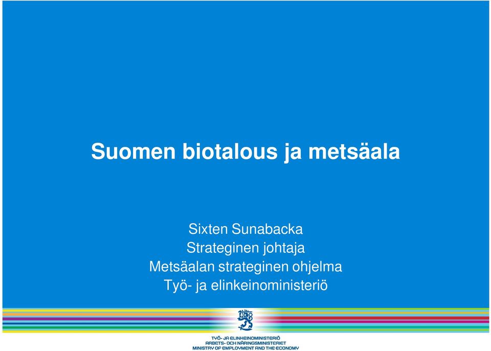 johtaja Metsäalan strateginen