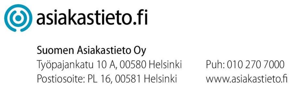 Helsinki Puh: 010 270 7000