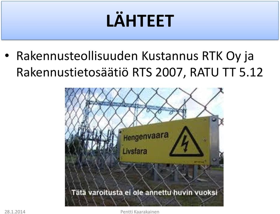 Rakennustietosäätiö RTS 2007,