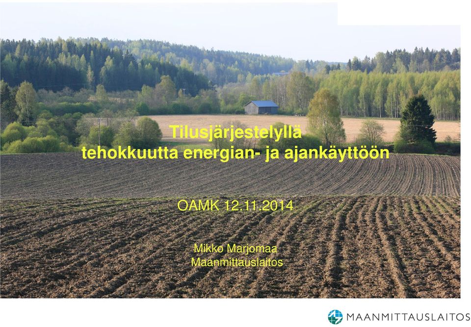 ajankäyttöön OAMK 12.11.