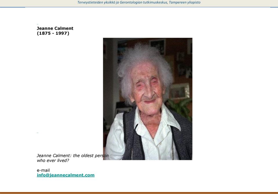 person who ever lived?