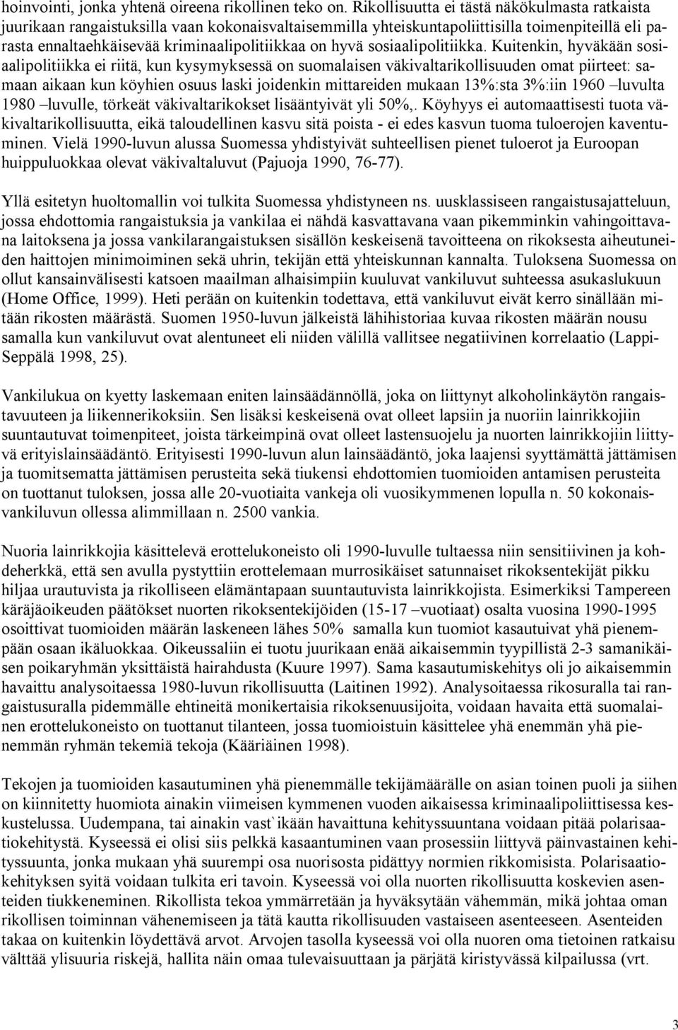 sosiaalipolitiikka.