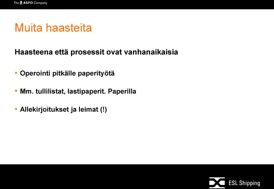 paperityötä Mm.