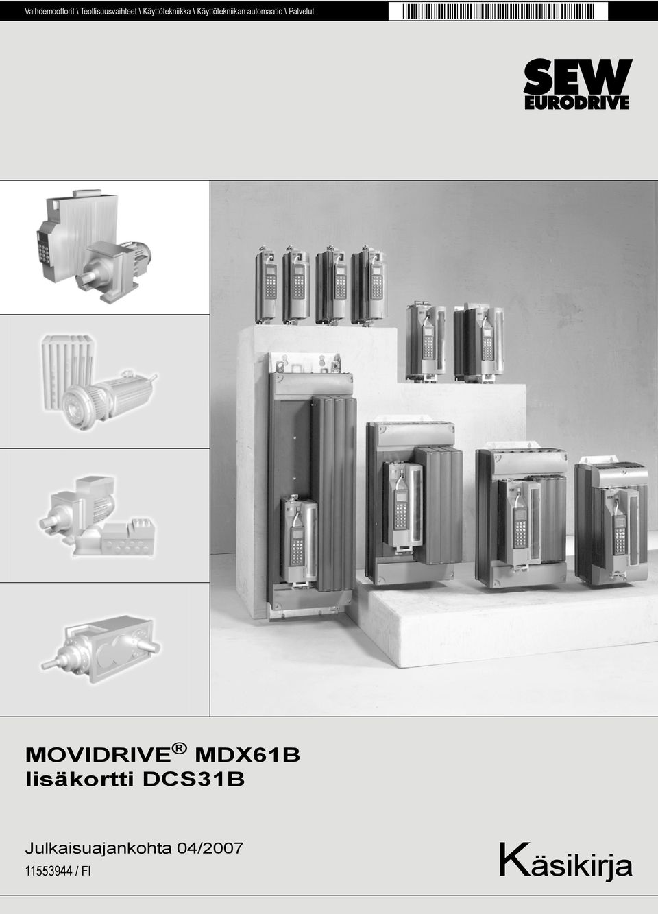 \ Palvelut MOVIDRIVE MDX61B lisäkortti