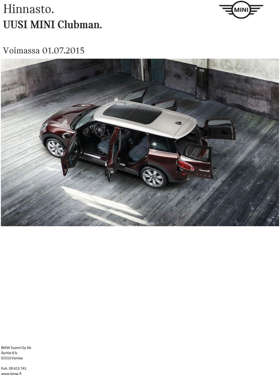 2015 BMW Suomi Oy Ab Äyritie
