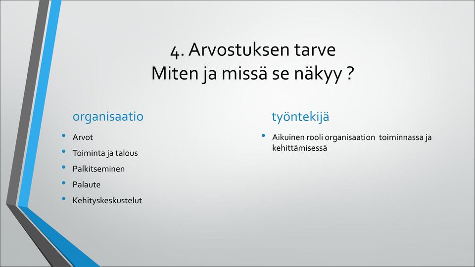 Palkitseminen Palaute Kehityskeskustelut