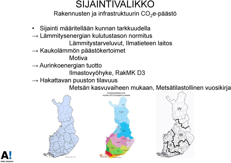 Ilmatieteen laitos Kaukolämmön päästökertoimet Motiva Aurinkoenergian tuotto