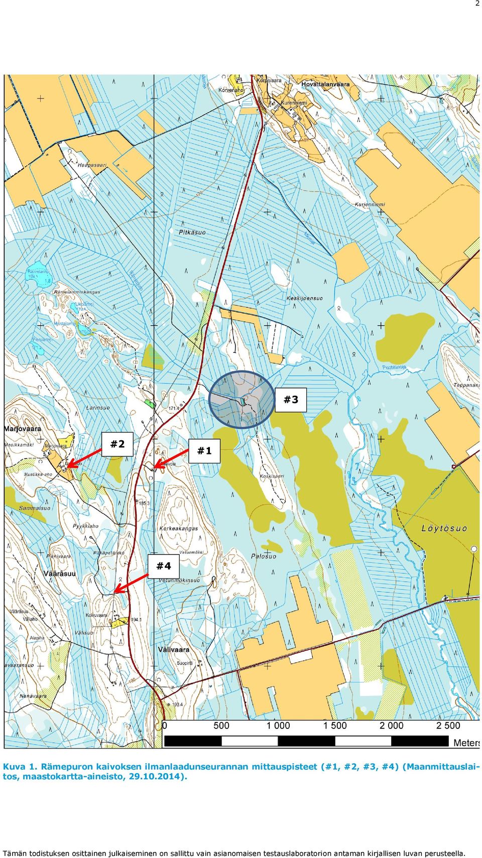 ilmanlaadunseurannan mittauspisteet