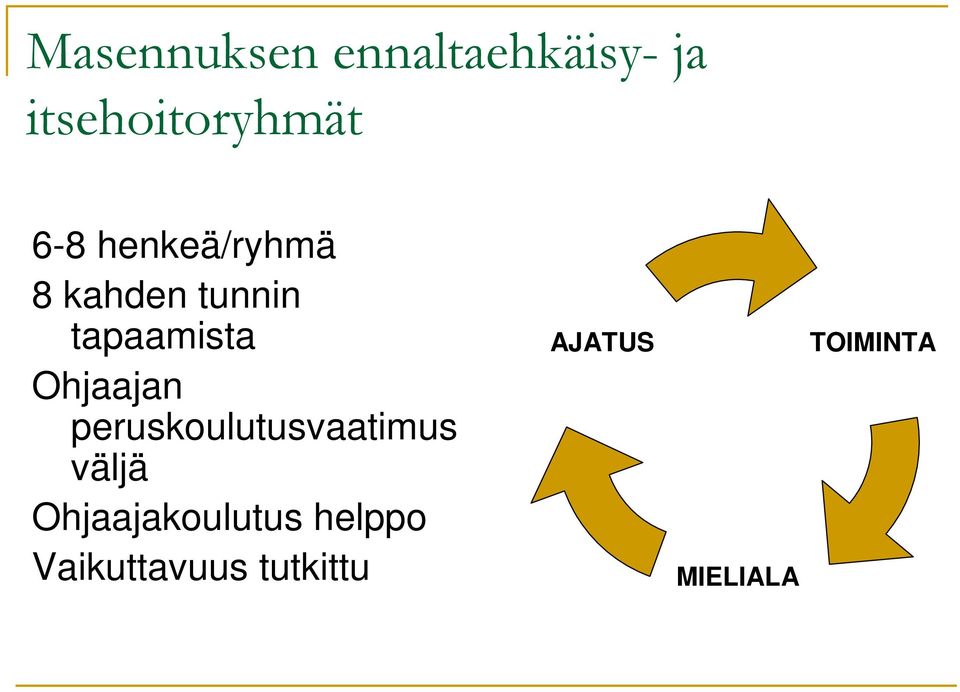 Ohjaajan peruskoulutusvaatimus väljä