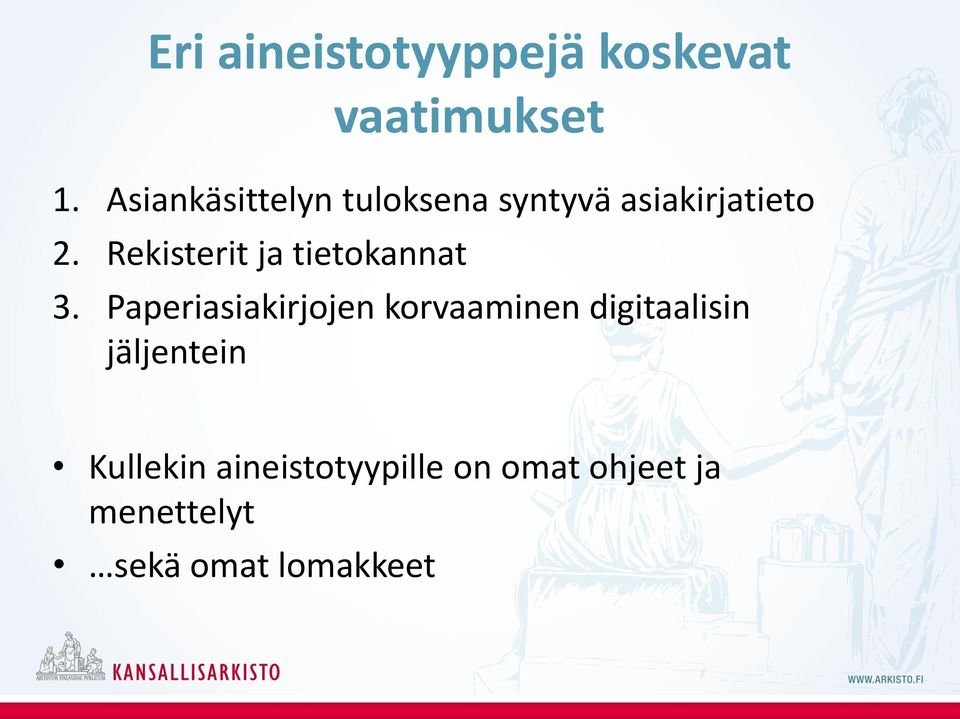 Rekisterit ja tietokannat 3.