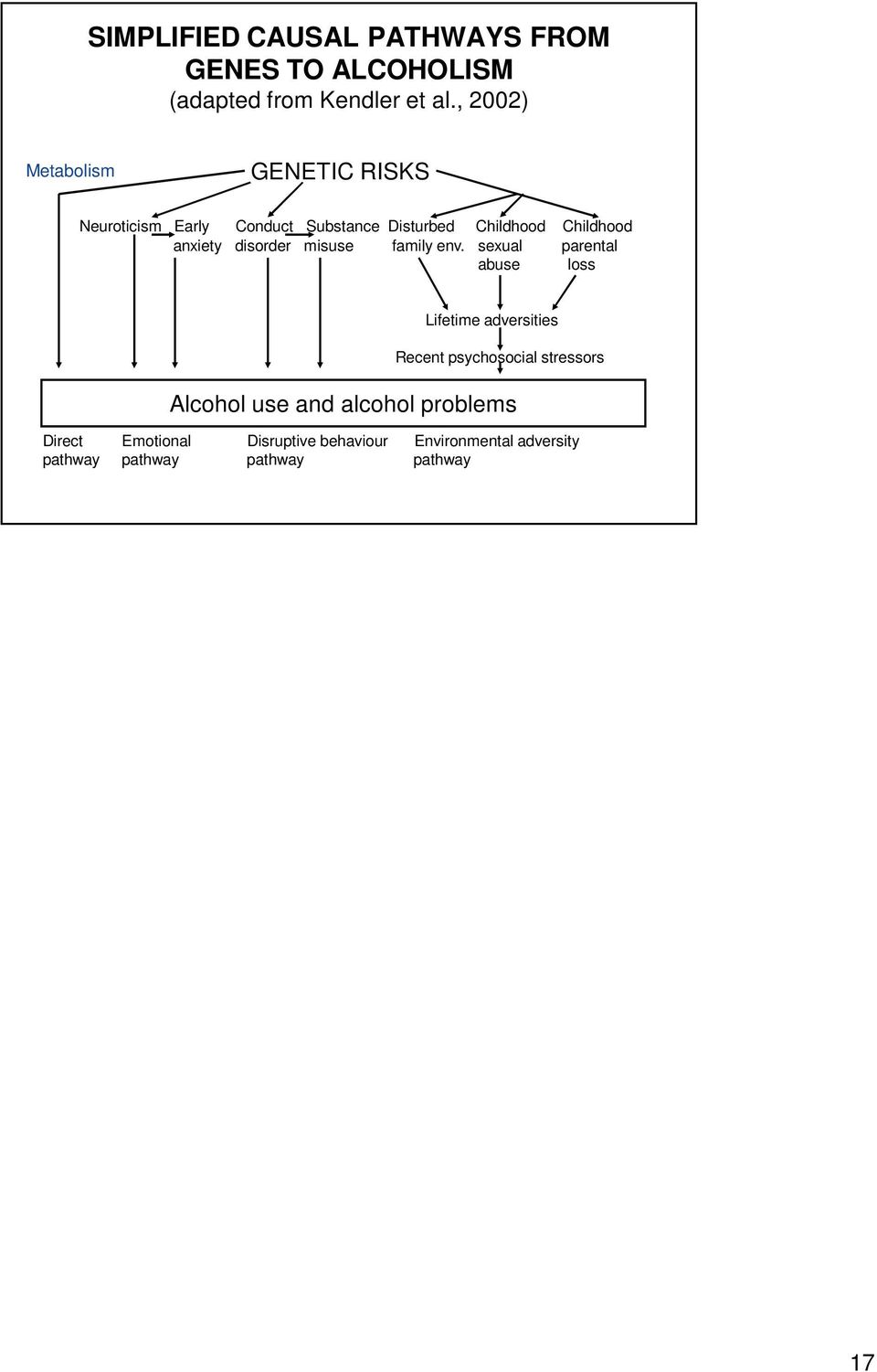 anxiety disorder misuse family env.