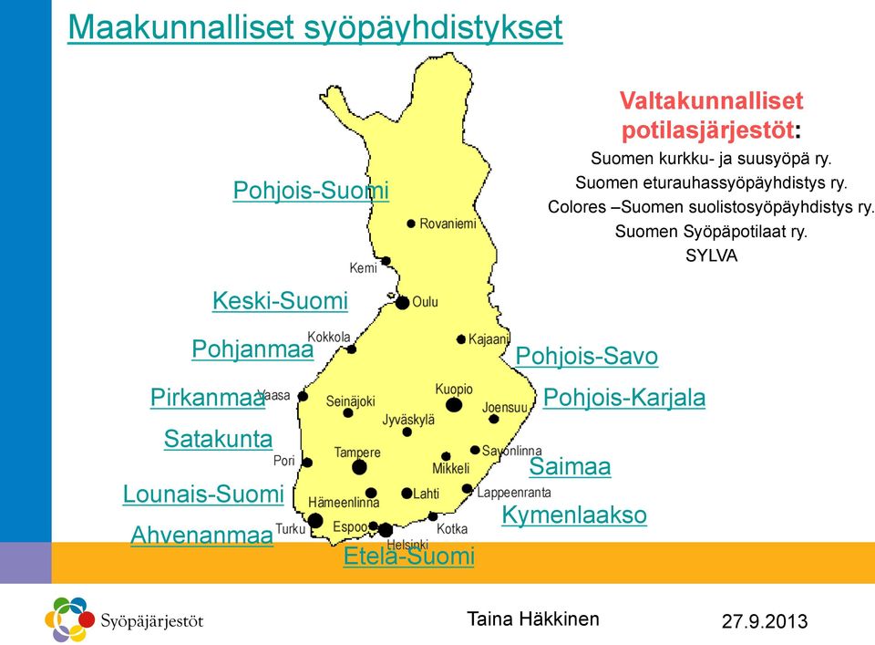 Colores Suomen suolistosyöpäyhdistys ry. Suomen Syöpäpotilaat ry.