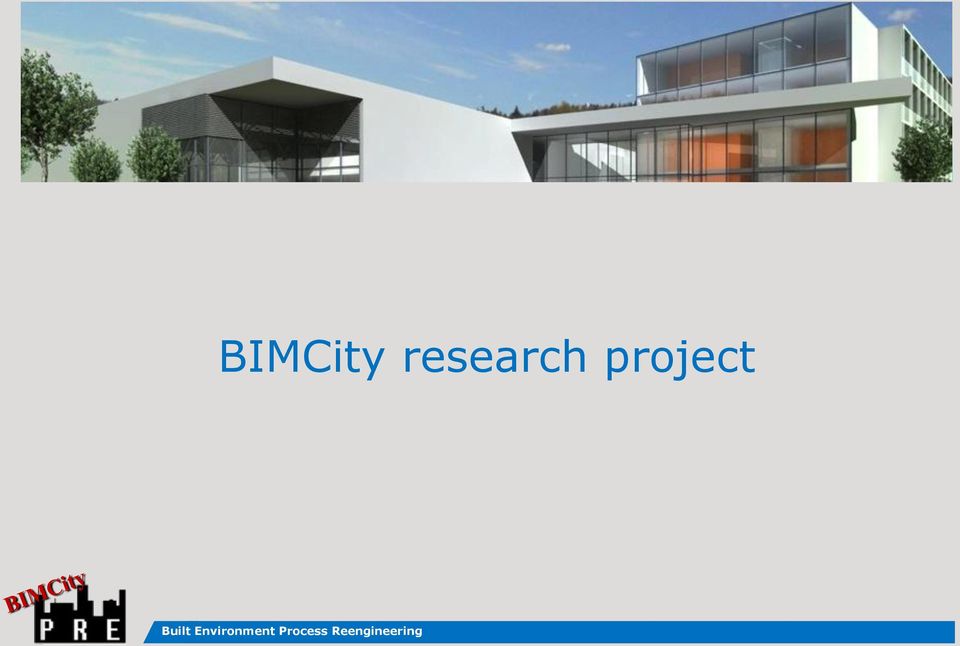 BIMCity research project Built