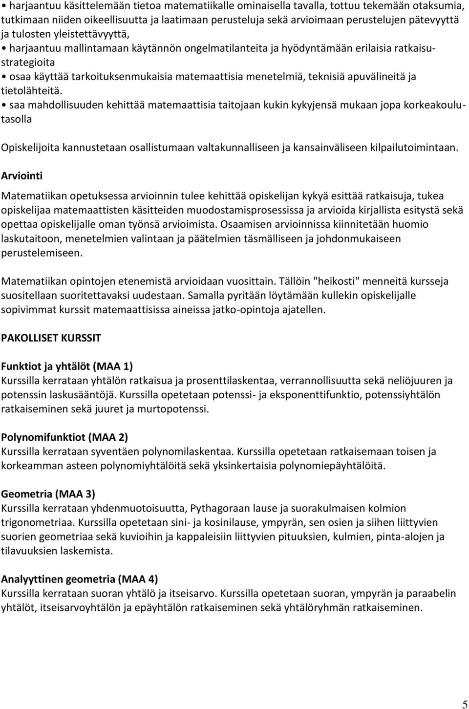 apuvälineitä ja tietolähteitä.