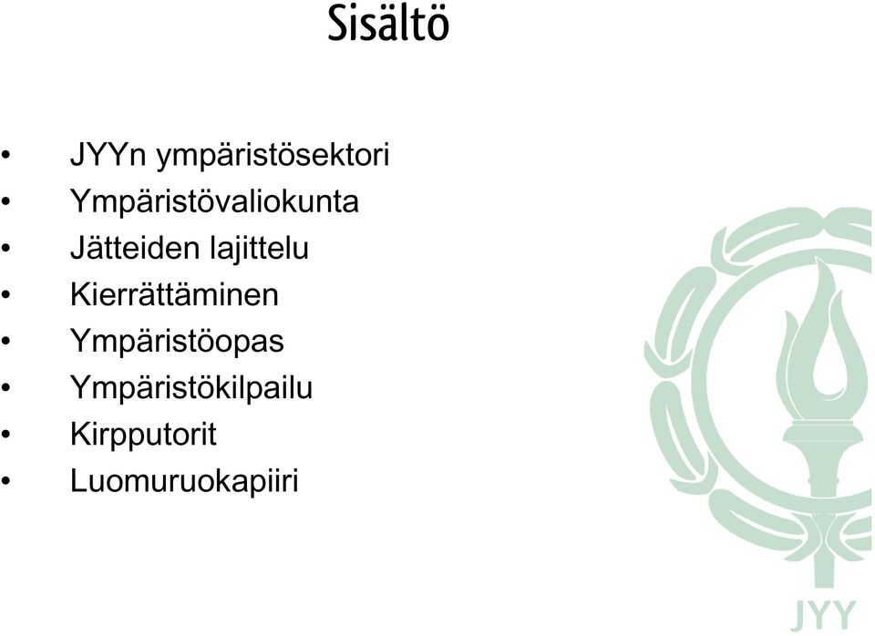 lajittelu Kierrättäminen