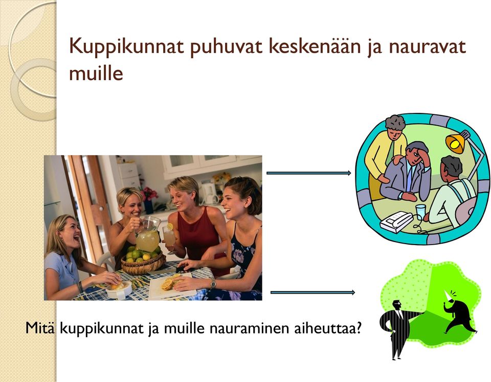 muille Mitä kuppikunnat
