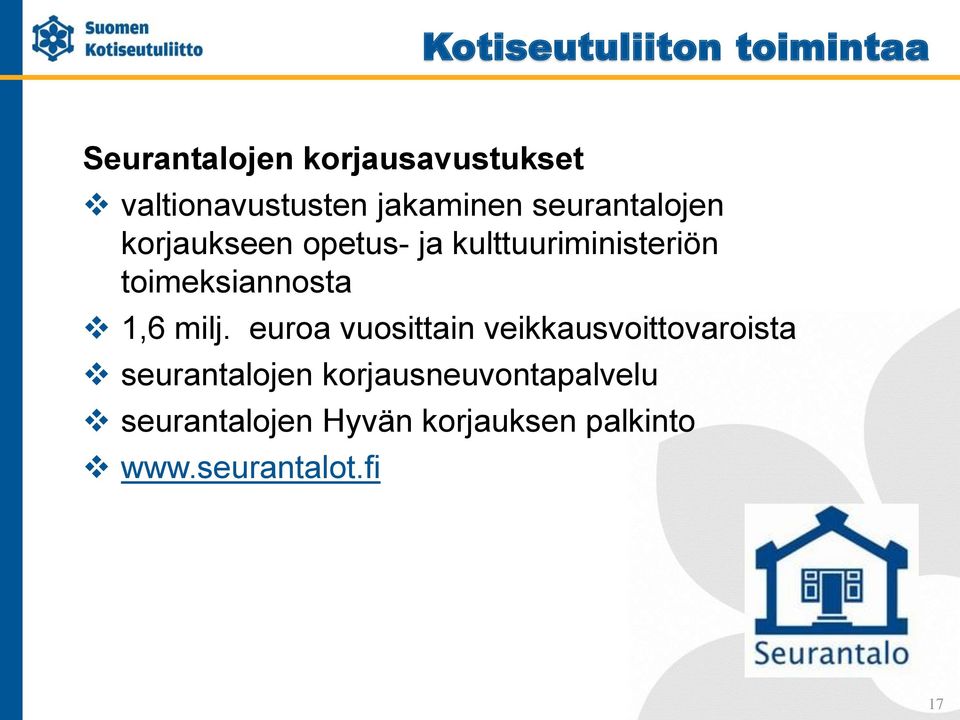 toimeksiannosta 1,6 milj.