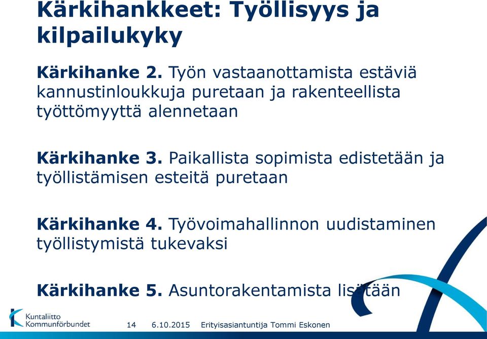 alennetaan Kärkihanke 3.