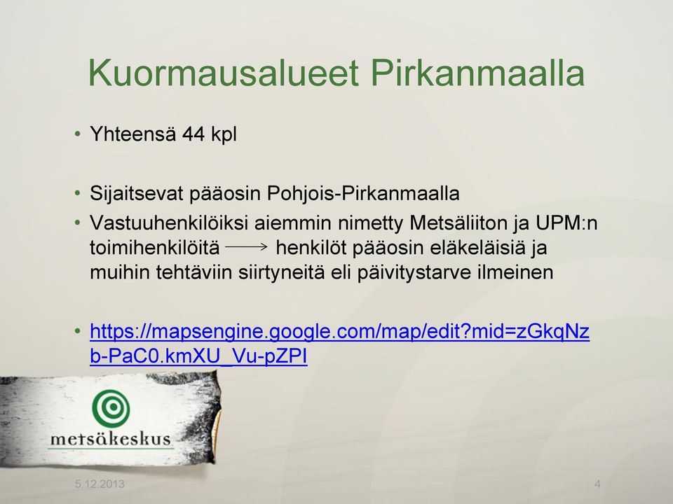toimihenkilöitä henkilöt pääosin eläkeläisiä ja muihin tehtäviin siirtyneitä eli