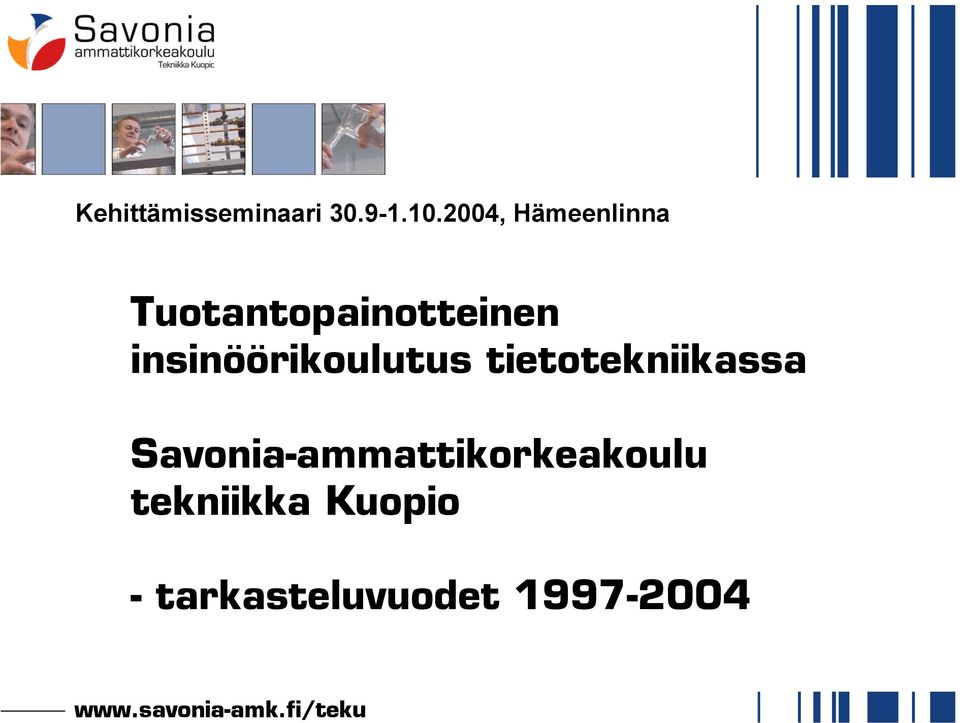 insinöörikoulutus tietotekniikassa