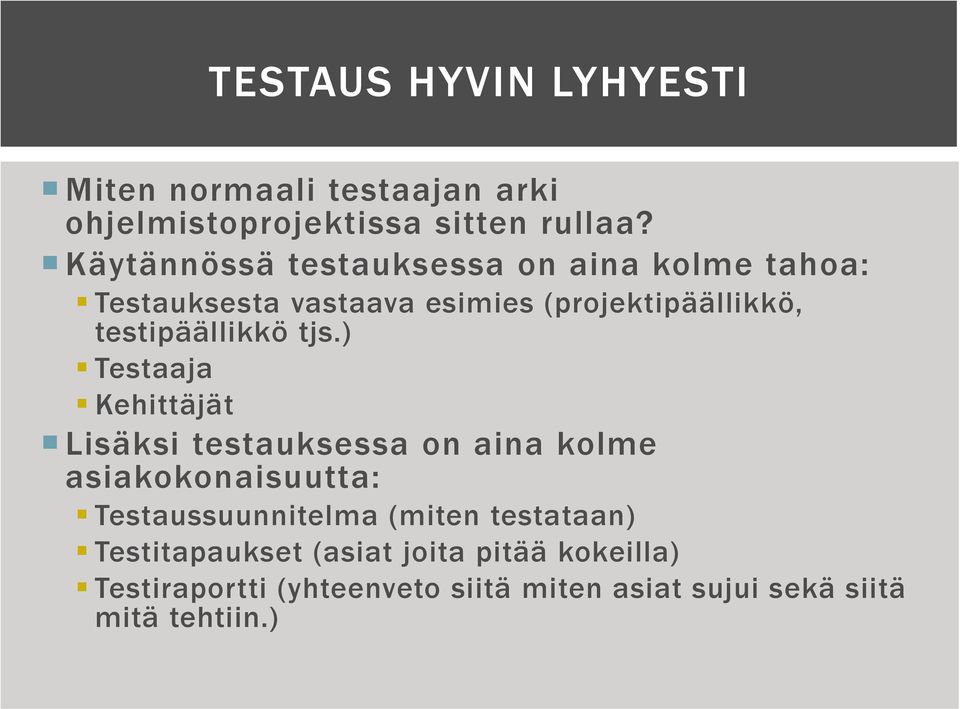 testipäällikkö tjs.