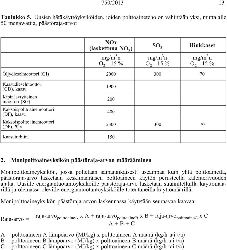 (GI) 2000 300 70 Kaasudieselmoottori (GD), kaasu Kipinäsytytteinen moottori (SG) Kaksoispolttoainemoottori (DF), kaasu Kaksoispolttoainemoottori (DF), öljy 1900 200 400 2300 300 70 Kaasuturbiini 150