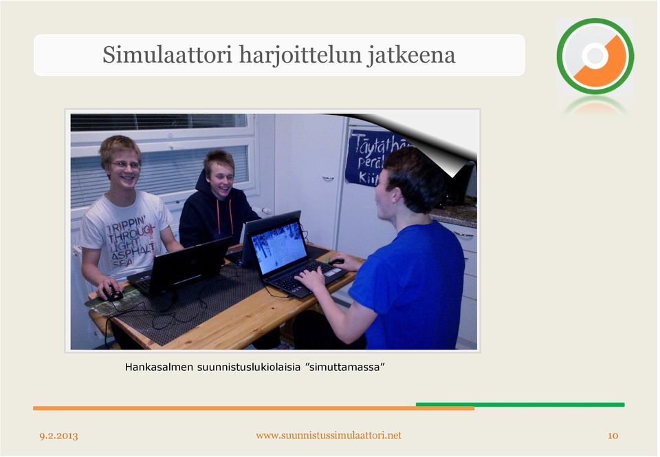 suunnistuslukiolaisia
