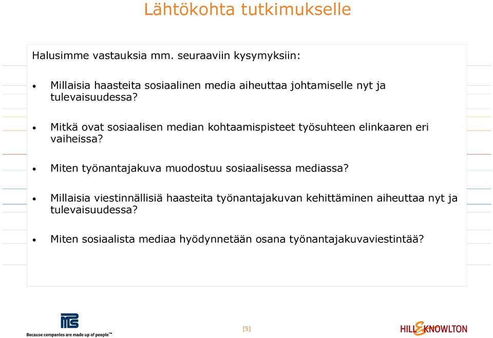 Mitkä ovat sosiaalisen median kohtaamispisteet työsuhteen elinkaaren eri vaiheissa?
