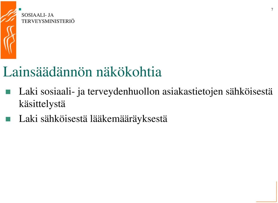 asiakastietojen sähköisestä