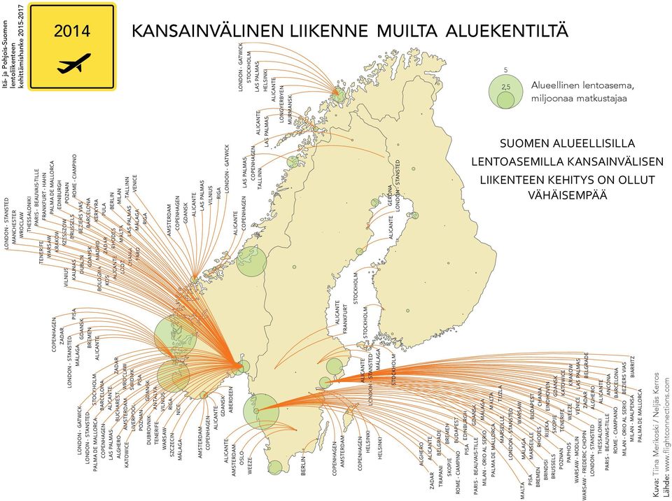 BARCELONA KERKYRA PULA GDANSK GDANSK BREMEN MADRID ZADAR RHODES MALTA LAS PALMAS MÁLAGA RIGA BOLOGNA KOS ALICANTE STOCKHOLM BARCELONA LONDON - GATWICK LONDON - STANSTED PALMA DE MALLORCA COPENHAGEN