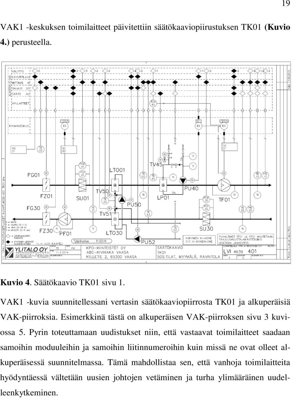 Esimerkkinä tästä on alkuperäisen VAK-piirroksen sivu 3 kuviossa 5.