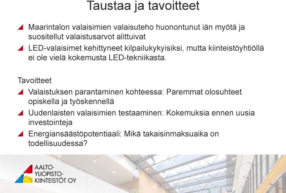 LED-tekniikasta.