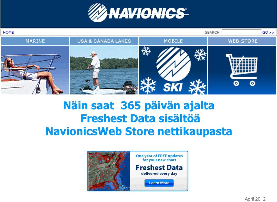 sisältöä NavionicsWeb