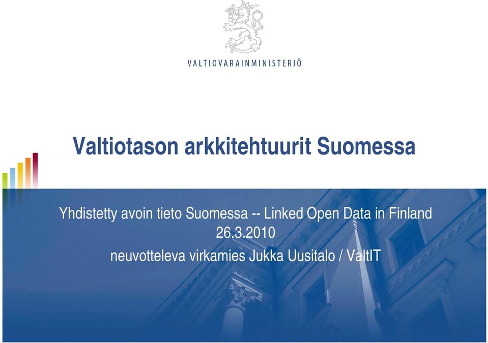 Linked Open Data in Finland 26.3.