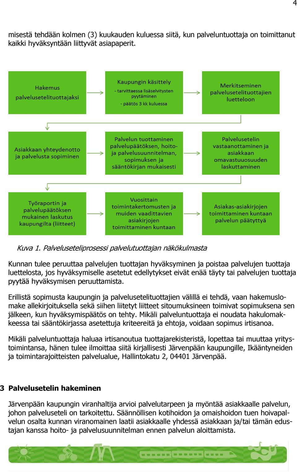 enää täyty tai palvelujen tuottaja pyytää hyväksymisen peruuttamista.