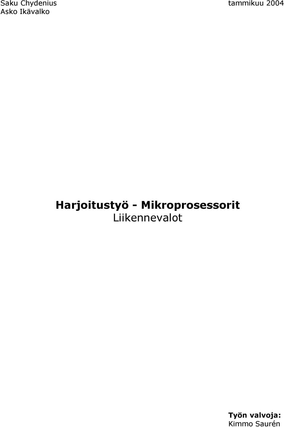 Mikroprosessorit